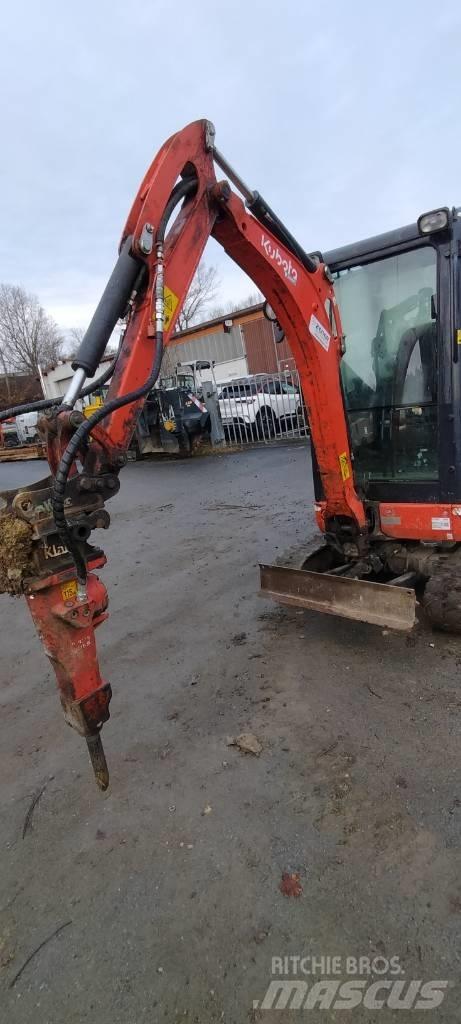 Kubota KX 019-4 Mini ekskavatörler, 7 tona dek