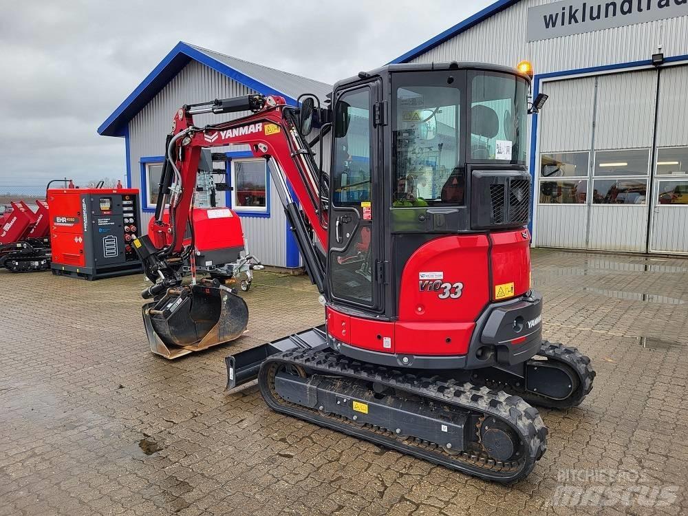 Yanmar Vio33-6 Mini ekskavatörler, 7 tona dek
