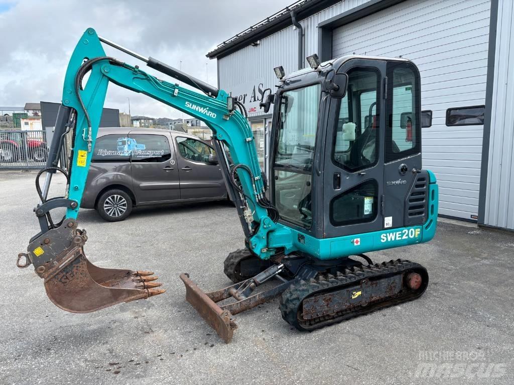 Sunward SWE 20 F Mini ekskavatörler, 7 tona dek