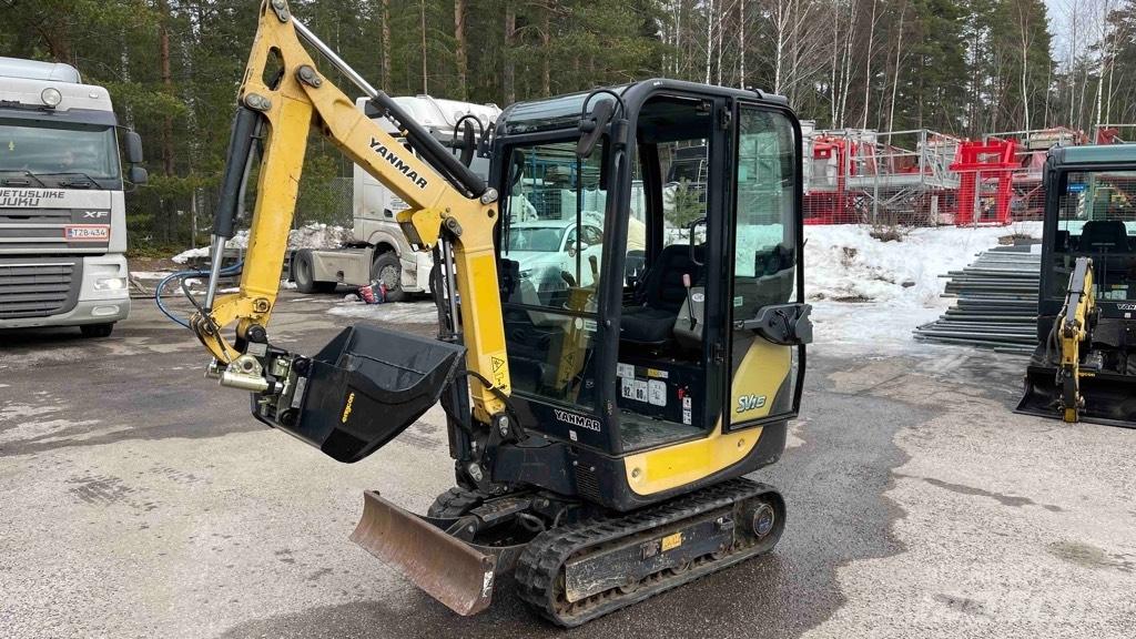 Yanmar SV 16 Mini ekskavatörler, 7 tona dek