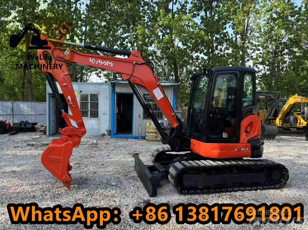 Kubota KX 163 Mini ekskavatörler, 7 tona dek