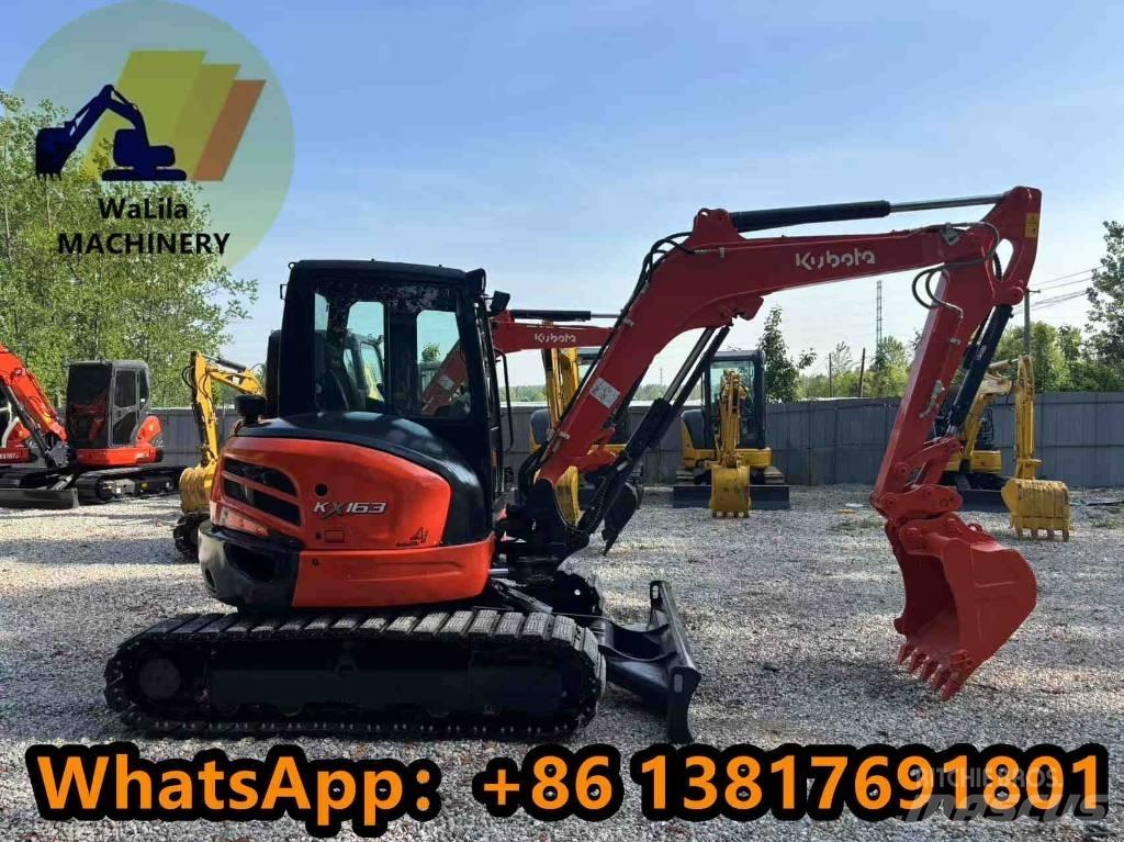 Kubota KX 163 Mini ekskavatörler, 7 tona dek