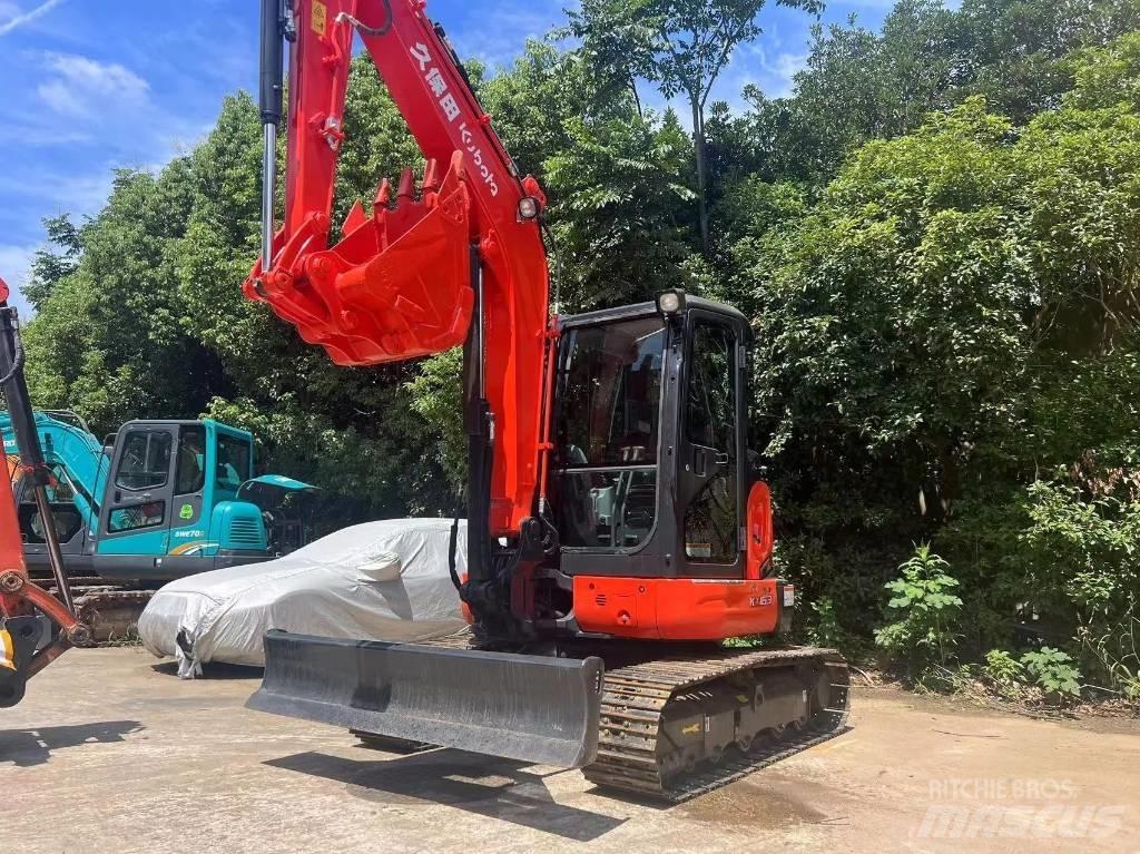 Kubota KX 163-5 Mini ekskavatörler, 7 tona dek