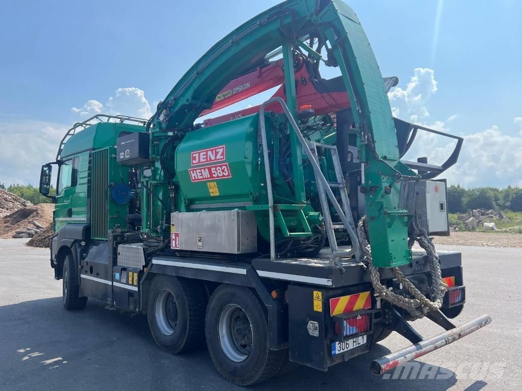 JENZ HEM 583 R MAN Ağaç öğütücüler