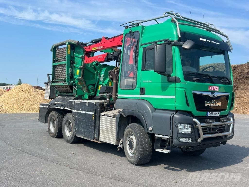 JENZ HEM 583 R MAN Ağaç öğütücüler