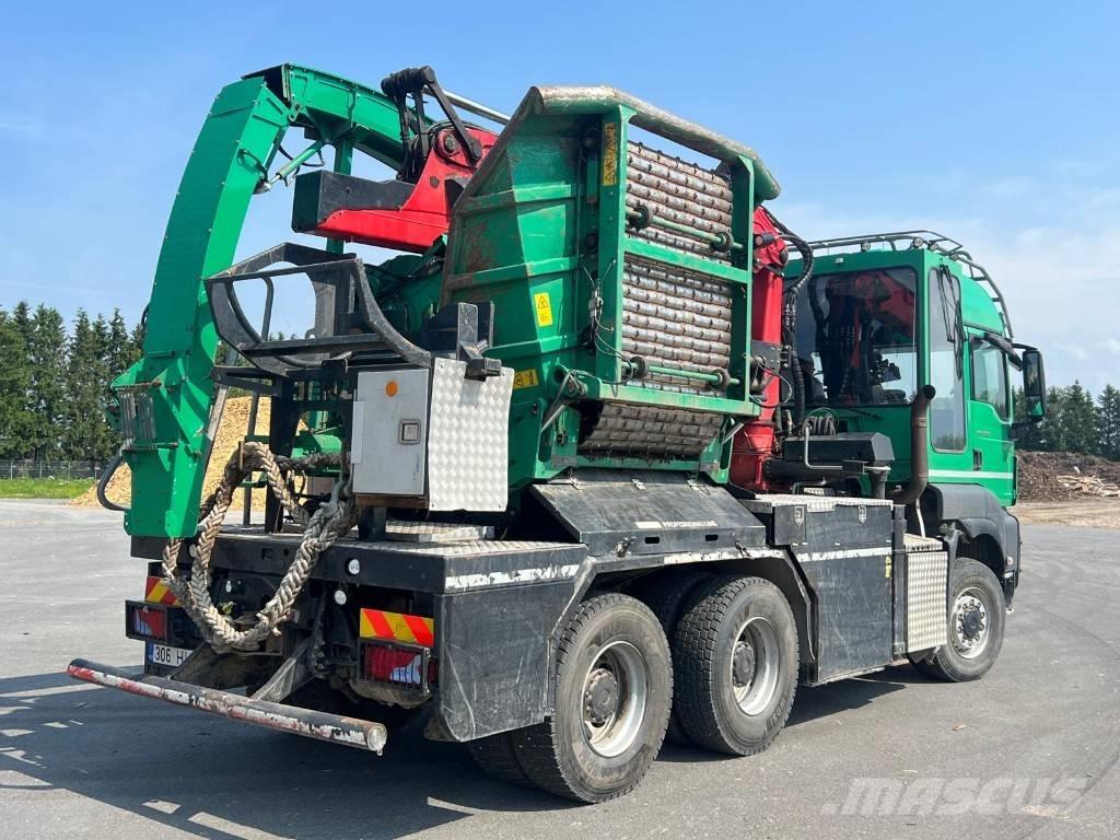 JENZ HEM 583 R MAN Ağaç öğütücüler