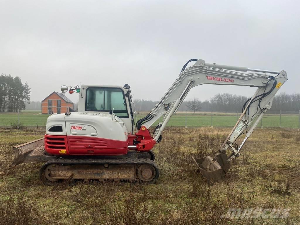 Takeuchi TB 290 Midi ekskavatörler 7 - 12 t
