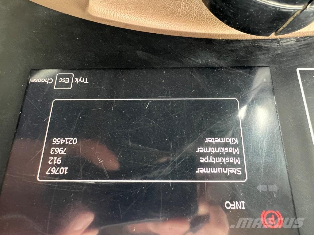 Hydrema 912 DS Belden kirma kaya kamyonu