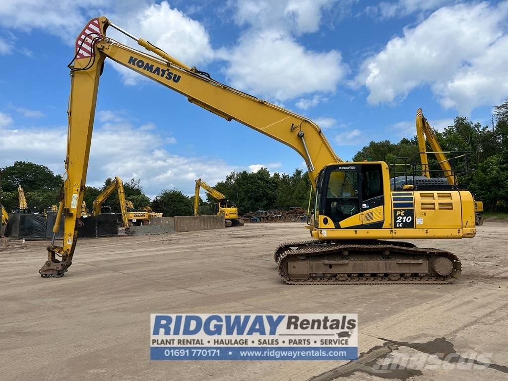 Komatsu PC 210 LC-10 Paletli ekskavatörler