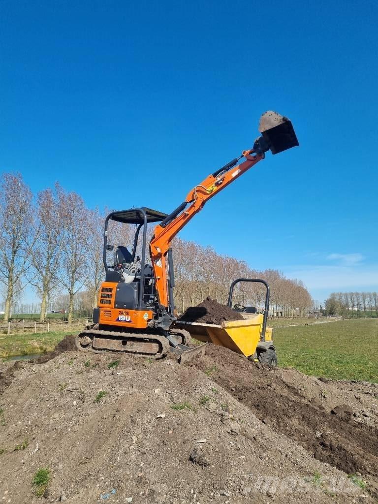 Hitachi ZX 19 U Mini ekskavatörler, 7 tona dek