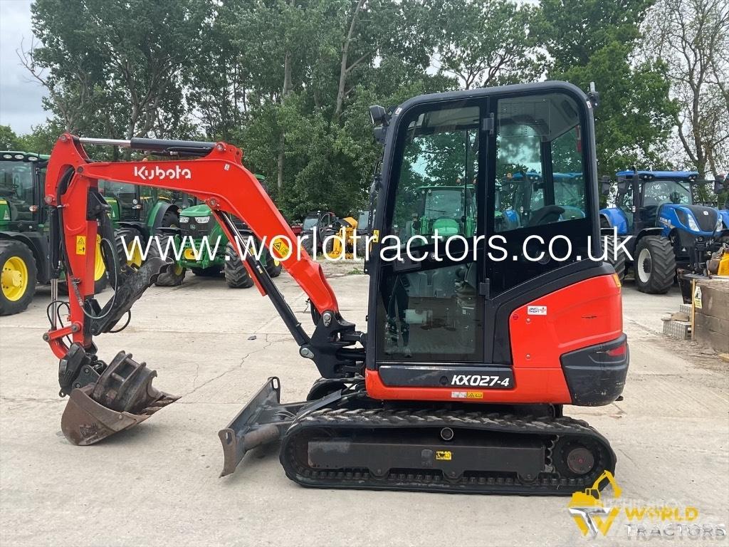 Kubota KX 027 Mini ekskavatörler, 7 tona dek