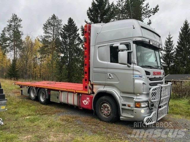 Scania R 560 6*2 Flatbed kamyonlar