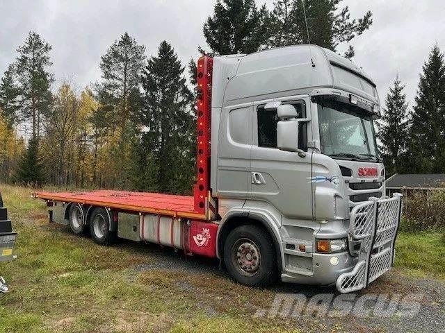 Scania R 560 6*2 Flatbed kamyonlar