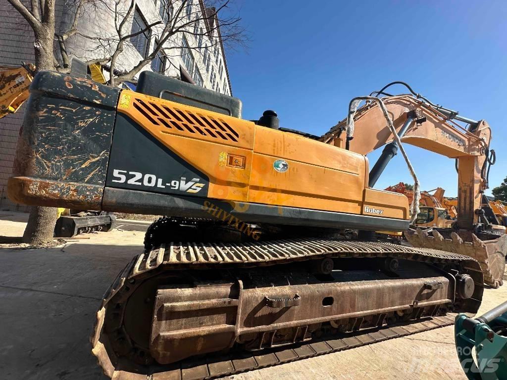 Hyundai Robex 520 VS Paletli ekskavatörler