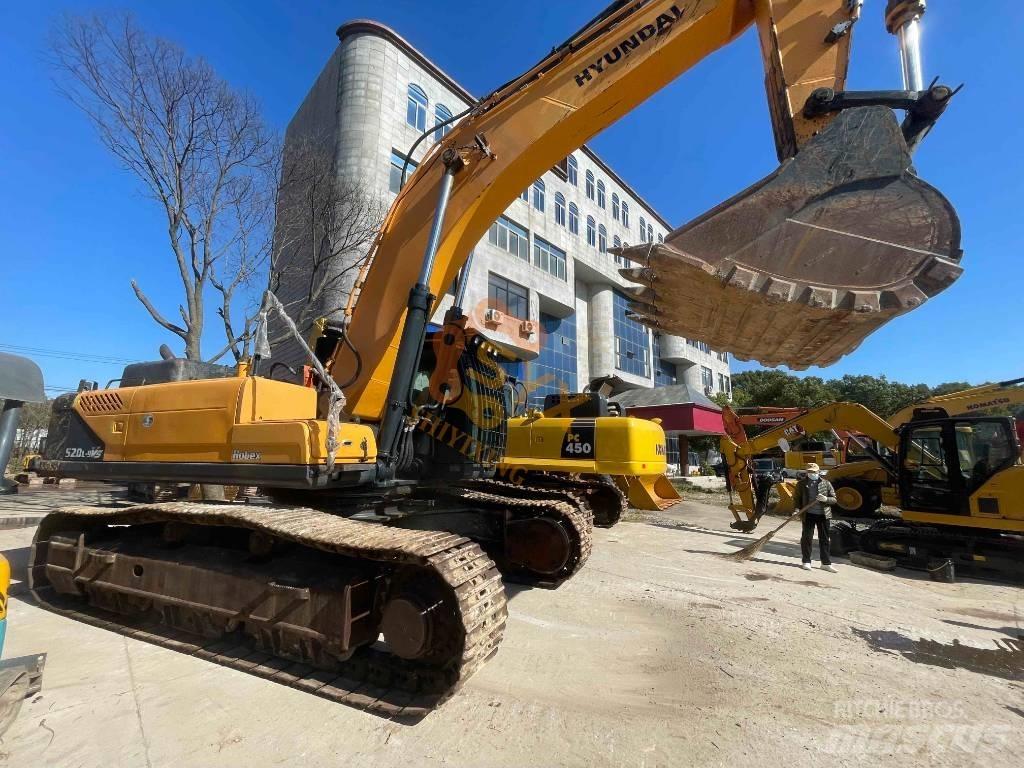 Hyundai Robex 520 VS Paletli ekskavatörler