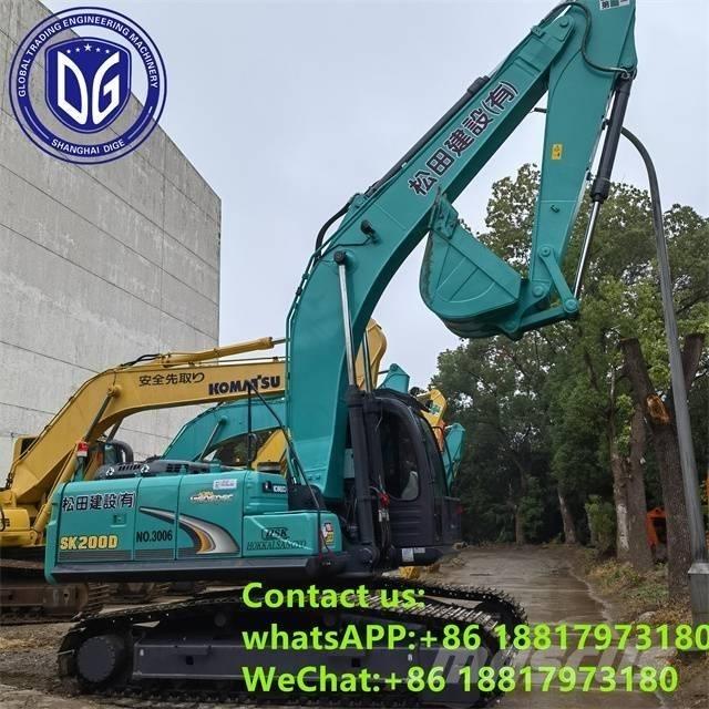 Kobelco SK 200-8 Paletli ekskavatörler