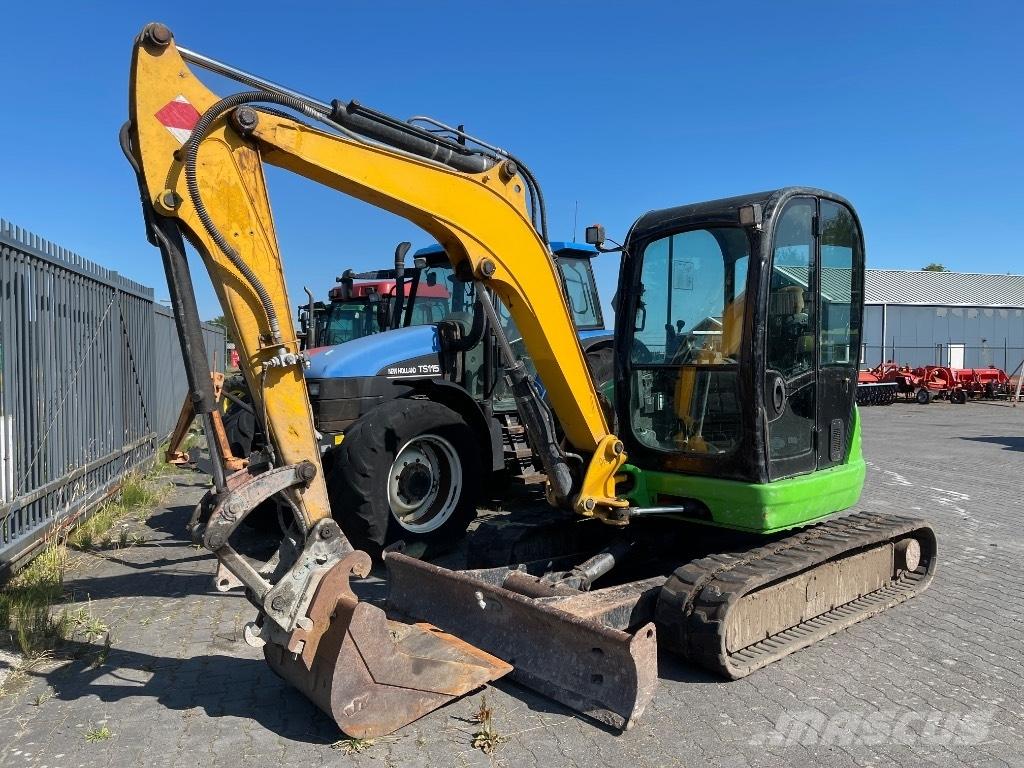 JCB 8050 Mini ekskavatörler, 7 tona dek