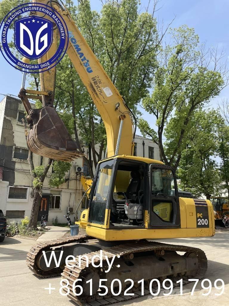 Komatsu PC 200-7 Paletli ekskavatörler