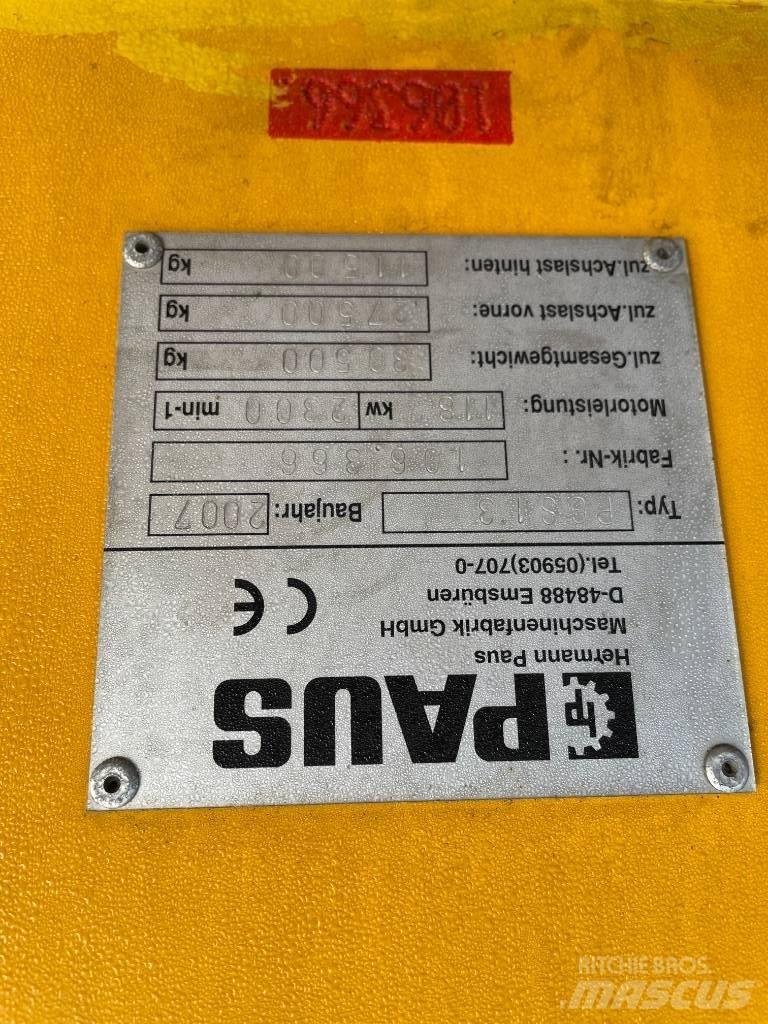 Paus PGS13 Dizel forkliftler