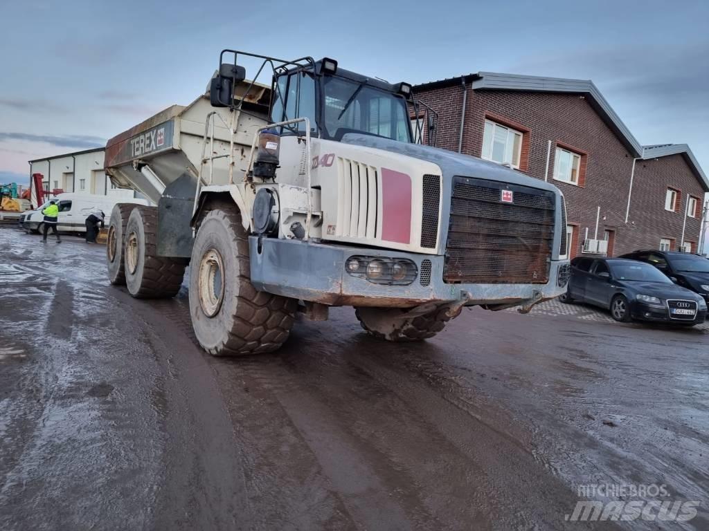 Terex TA 40 6X6 Belden kirma kaya kamyonu
