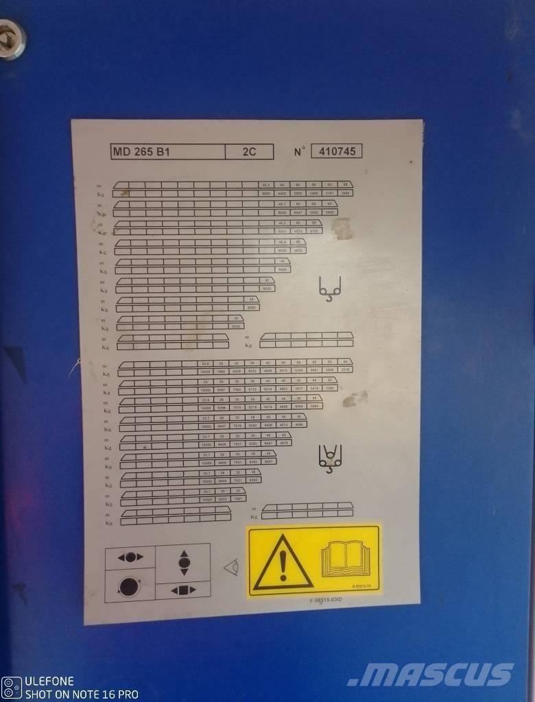 Potain MD265B1-J10 Kule vinçler