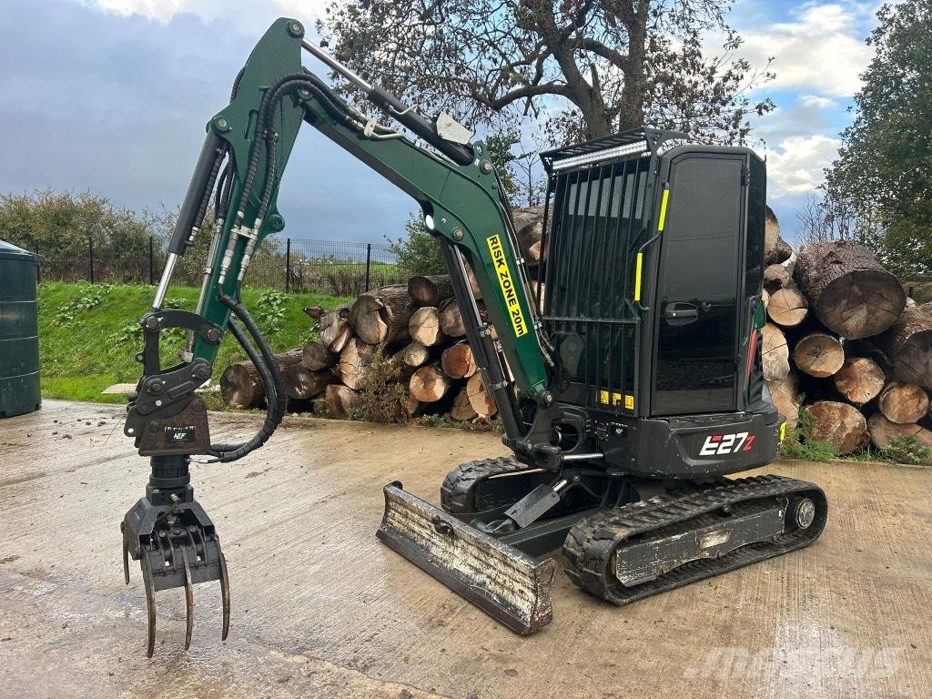 Bobcat E 27z Mini ekskavatörler, 7 tona dek
