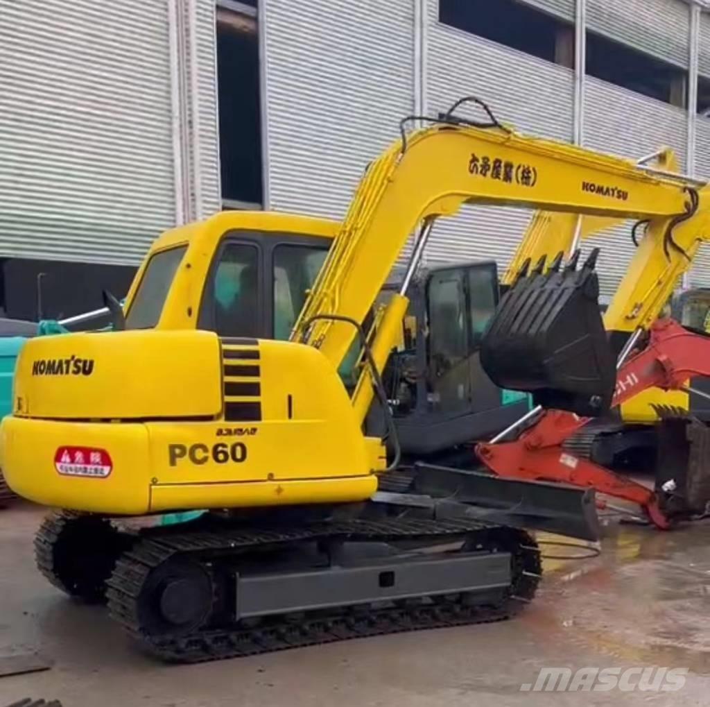 Komatsu pc60 Mini ekskavatörler, 7 tona dek