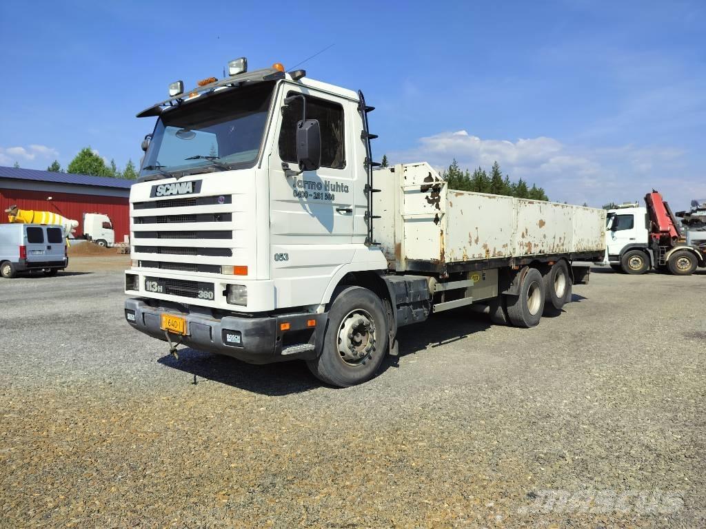 Scania 113 H 360 Flatbed kamyonlar