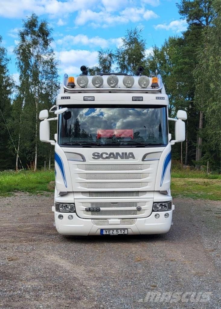 Scania R580 Tankerli kamyonlar