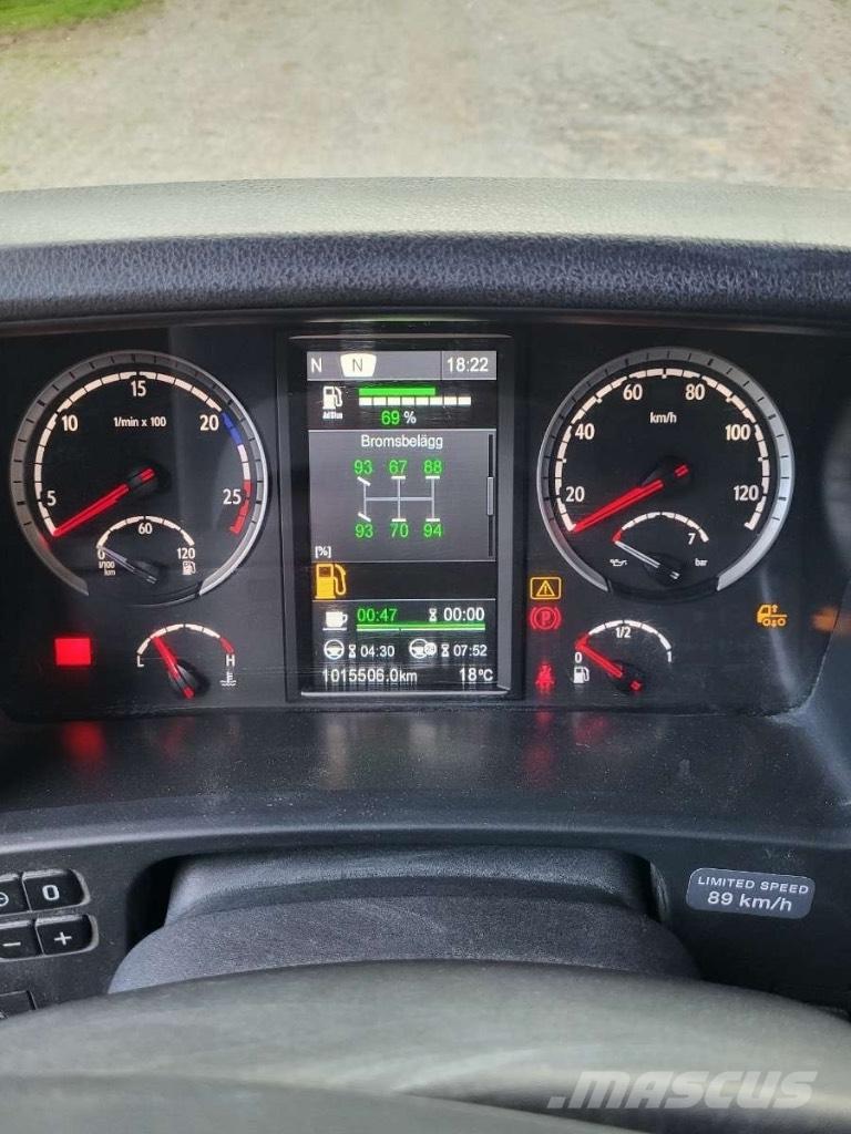 Scania R580 Tankerli kamyonlar