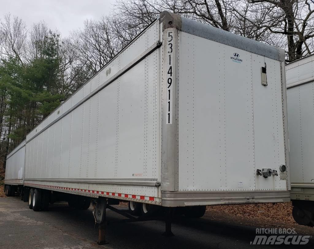 Hyundai 53FT TL Kapali kasa treylerler