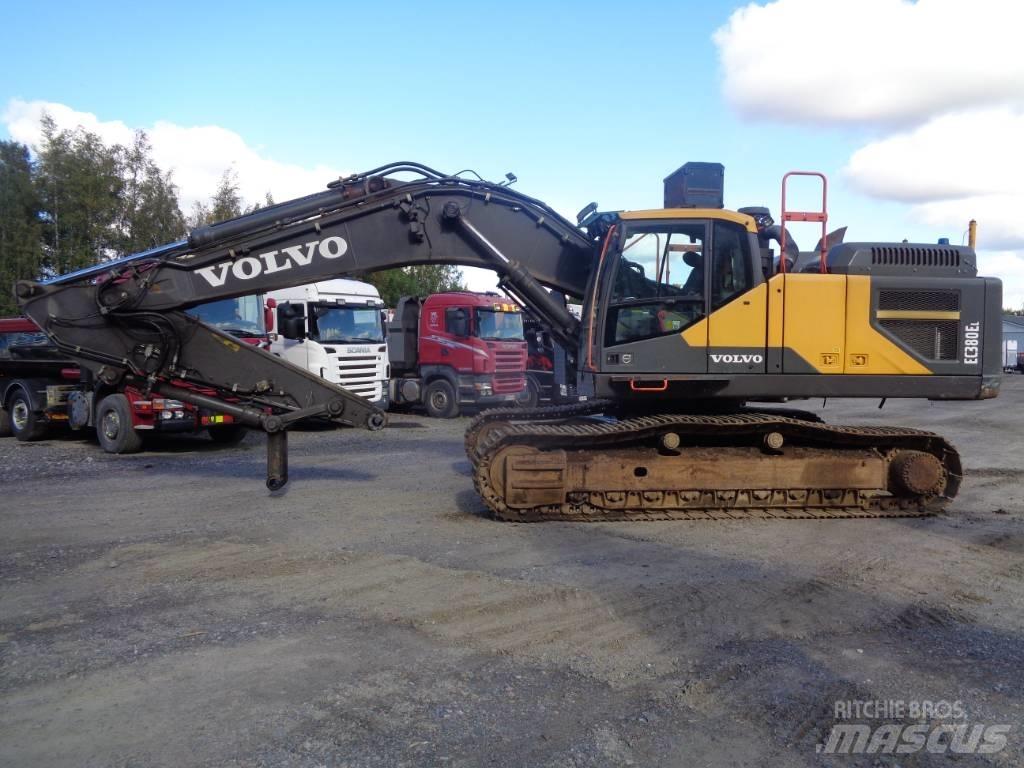 Volvo EC 380 EL Paletli ekskavatörler