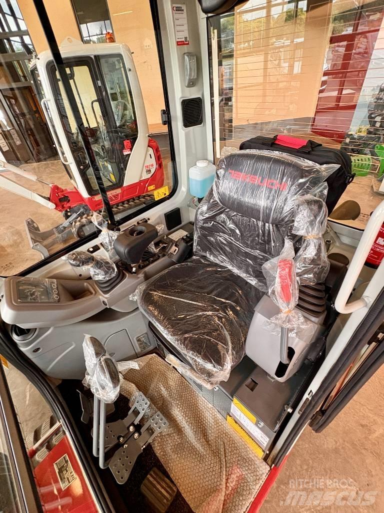 Takeuchi TB 225 Mini ekskavatörler, 7 tona dek