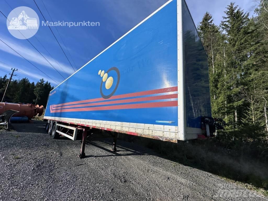 HFR SL 24 Kapali kasa yari römorklar