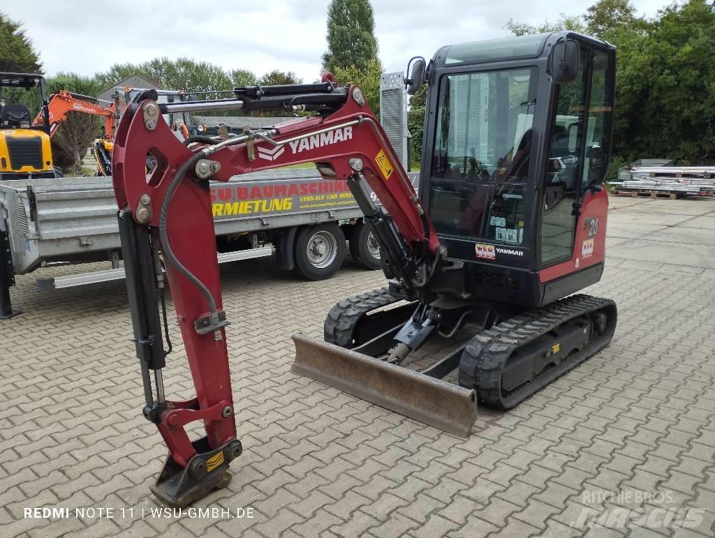Yanmar SV 26 Mini ekskavatörler, 7 tona dek