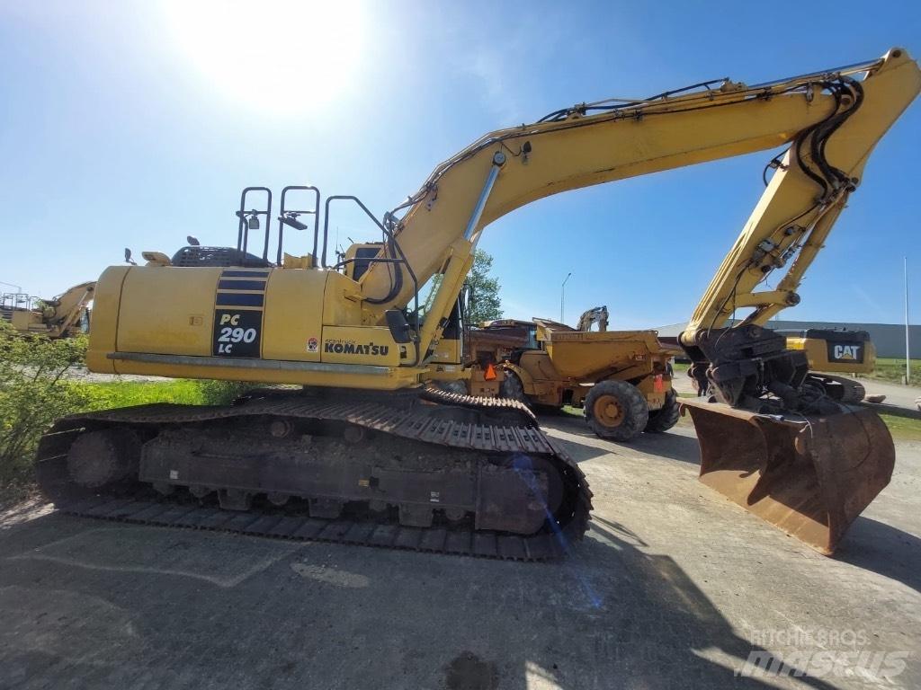 Komatsu PC290LC-10 Paletli ekskavatörler