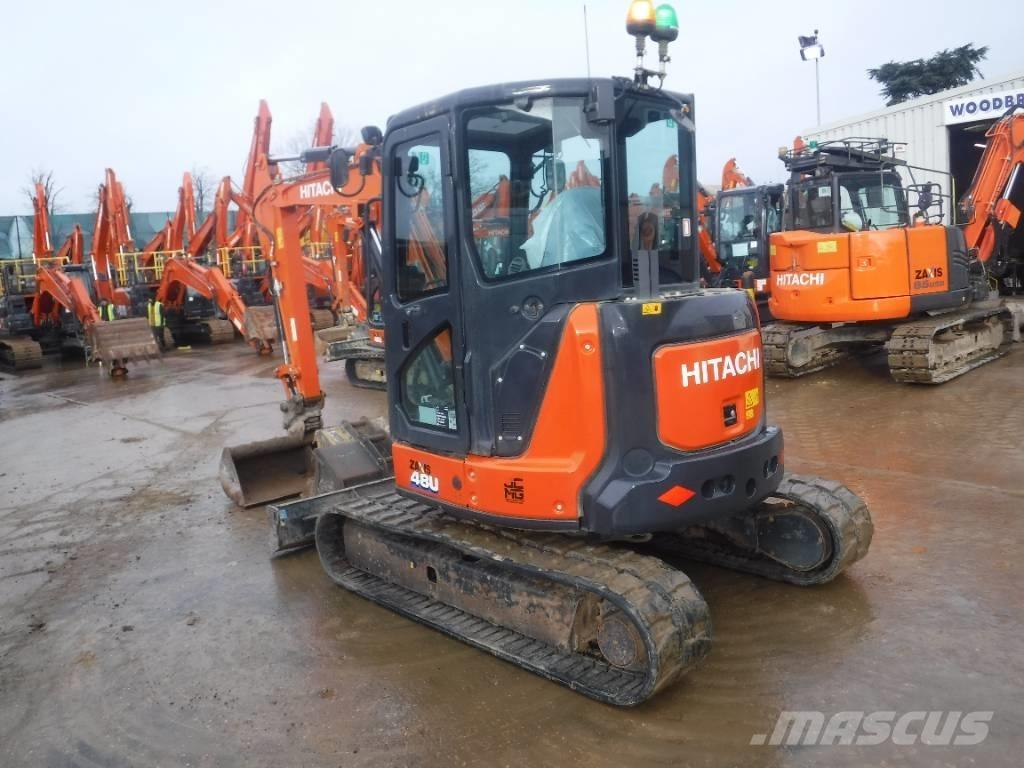 Hitachi ZX 48 U-6 Mini ekskavatörler, 7 tona dek