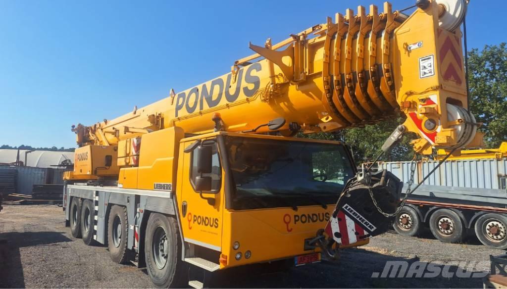 Liebherr LTM1120-4.1 Kendini kuran kule vinçler