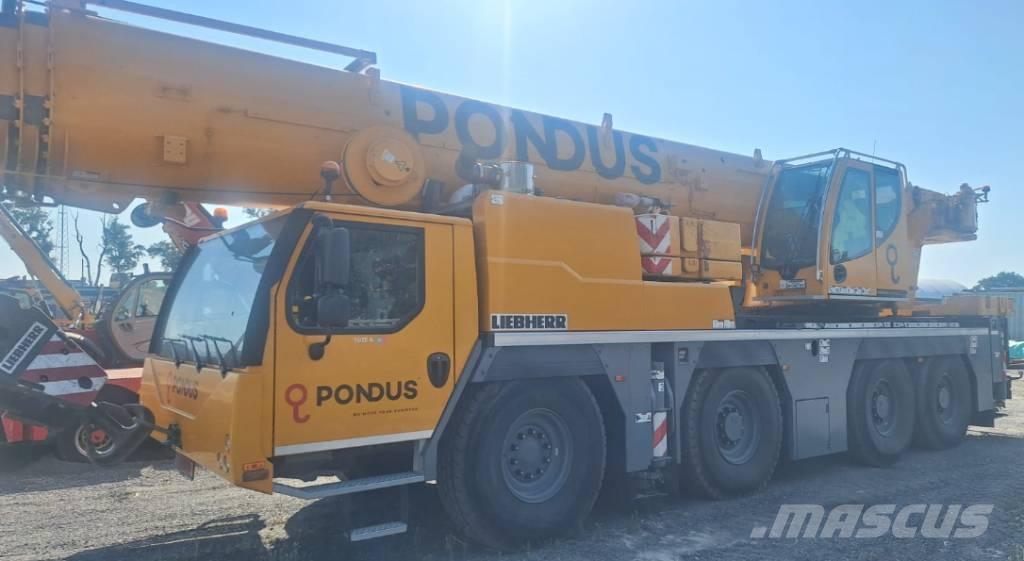 Liebherr LTM1120-4.1 Kendini kuran kule vinçler