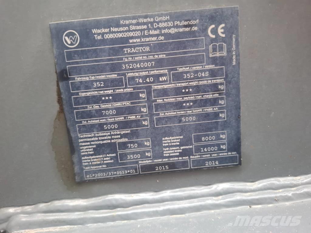 Kramer 8115 Tekerlekli yükleyiciler