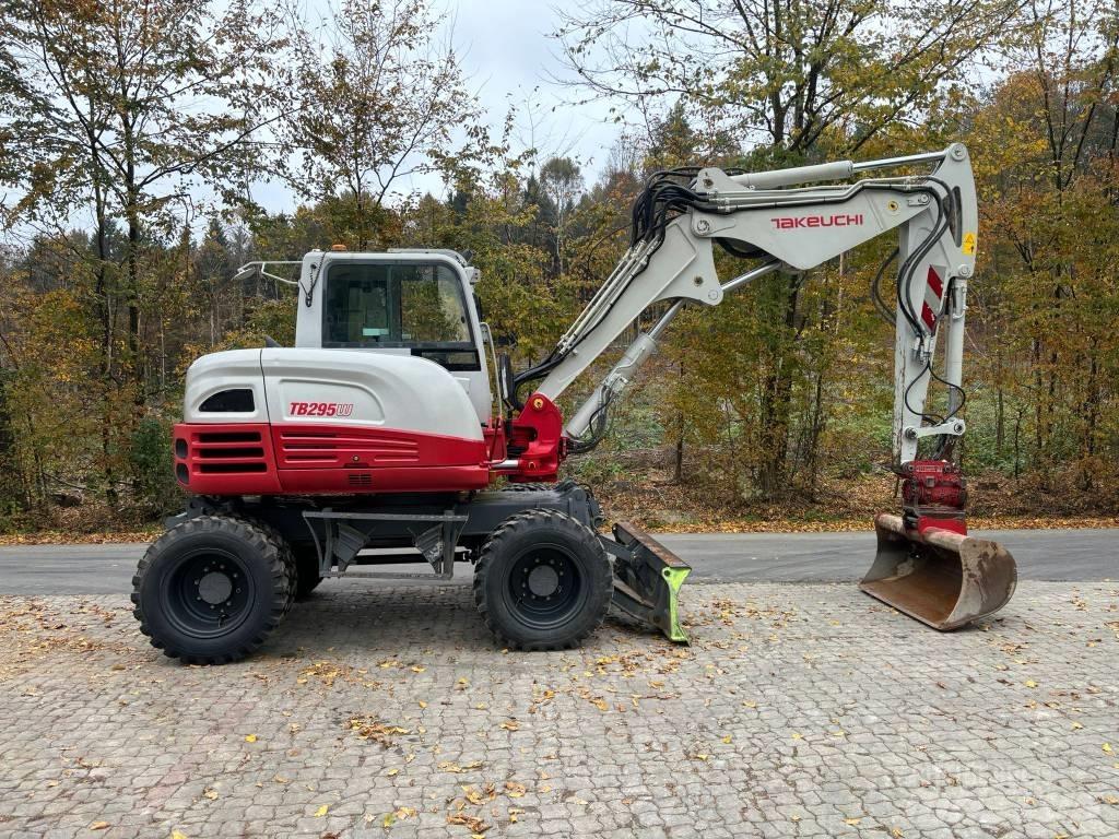 Takeuchi TB 295 W Lastik tekerli ekskavatörler