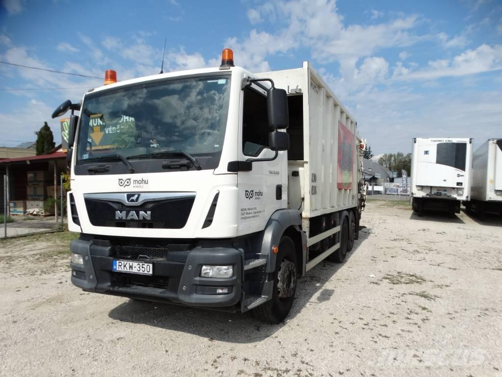 MAN 26.320 6x2-4 BL Atik kamyonlari