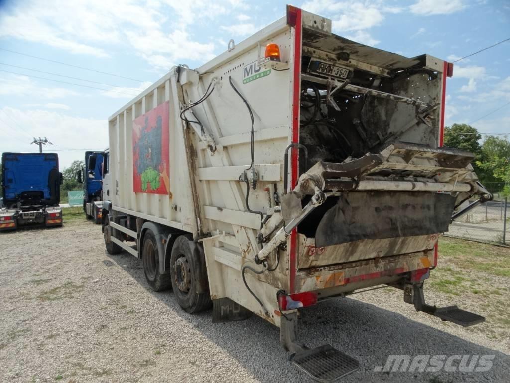 MAN 26.320 6x2-4 BL Atik kamyonlari
