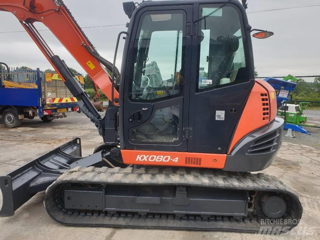 Kubota KX 080-4 Midi ekskavatörler 7 - 12 t