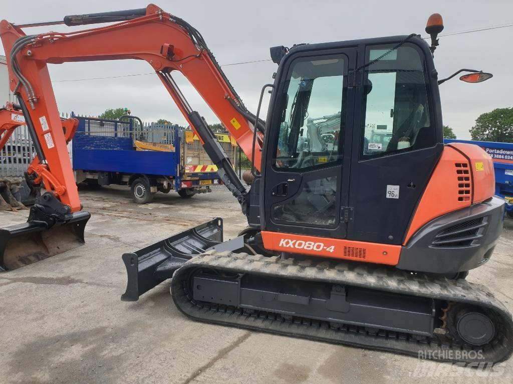 Kubota KX 080-4 Midi ekskavatörler 7 - 12 t