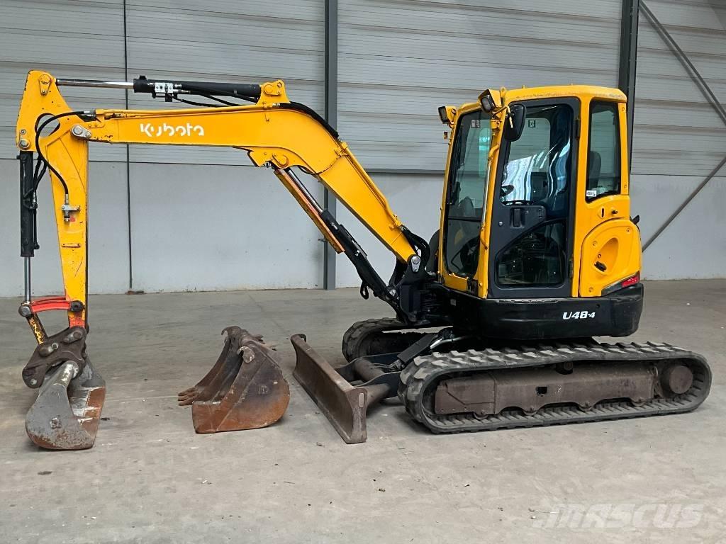 Kubota U 48-4 Mini ekskavatörler, 7 tona dek