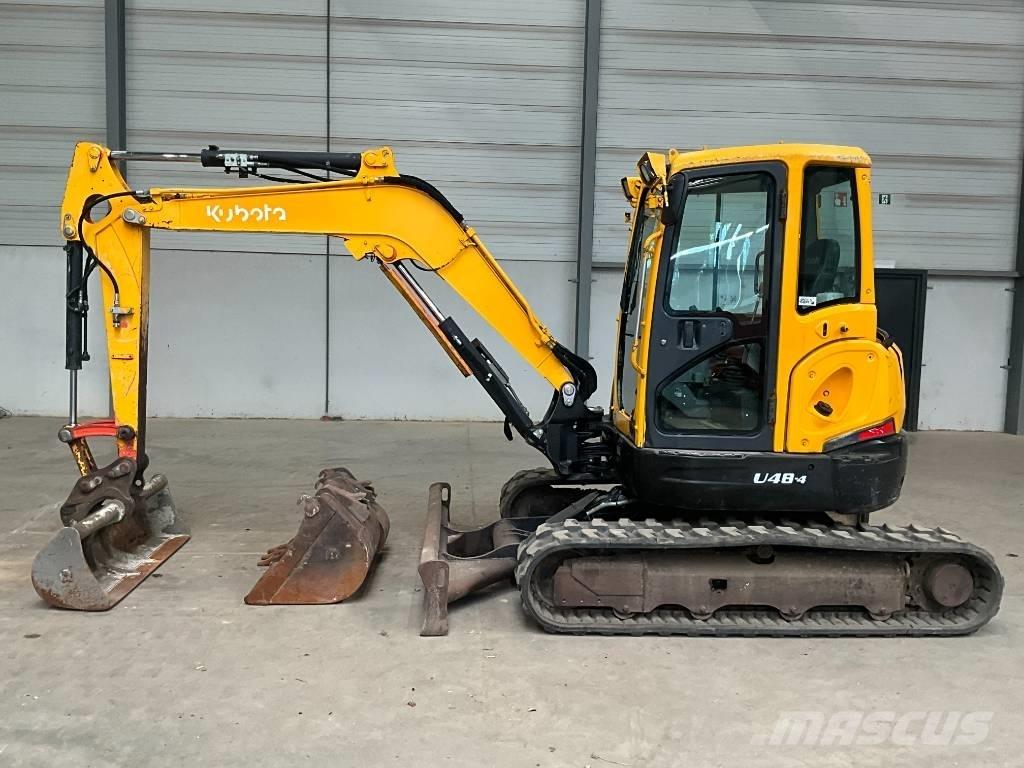 Kubota U 48-4 Mini ekskavatörler, 7 tona dek