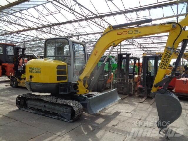 Wacker Neuson 6003 Mini ekskavatörler, 7 tona dek