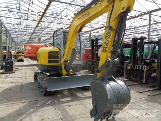 Wacker Neuson 6003 Mini ekskavatörler, 7 tona dek