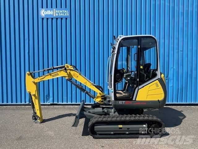 Wacker Neuson ET 24 Paletli ekskavatörler